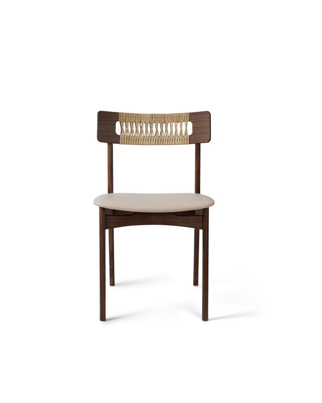 Stol nr. 140 oljet valnøtt