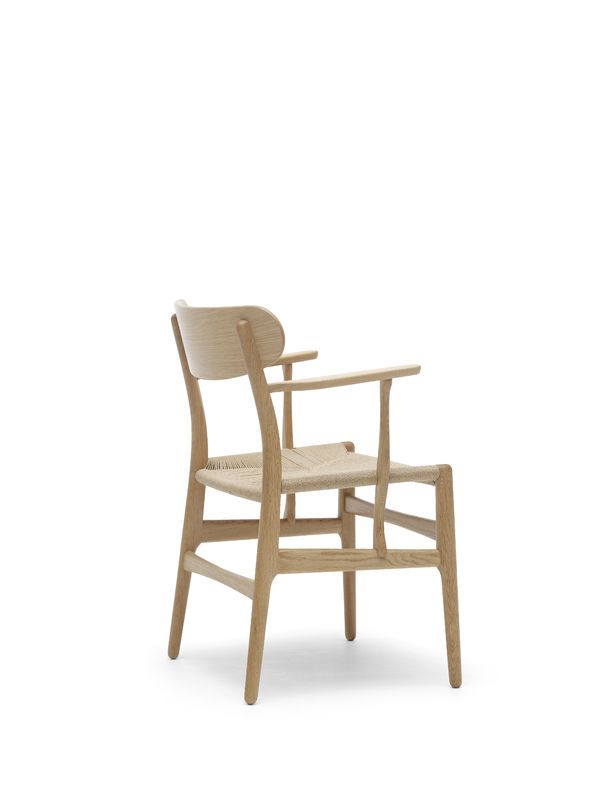 CH26 Hans J. Wegner Såpet eik / Naturflett