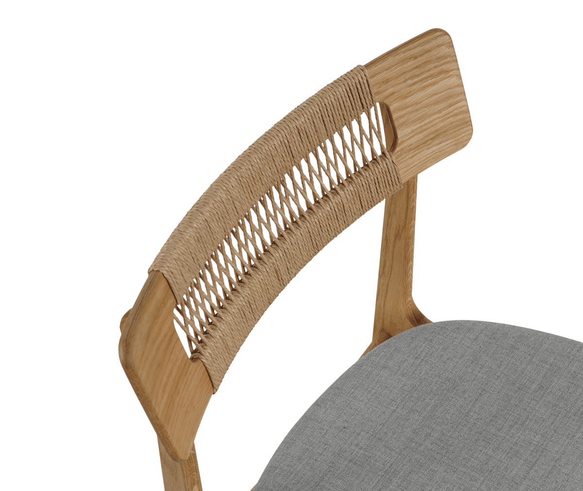 Stol nr. 140 oljet eik