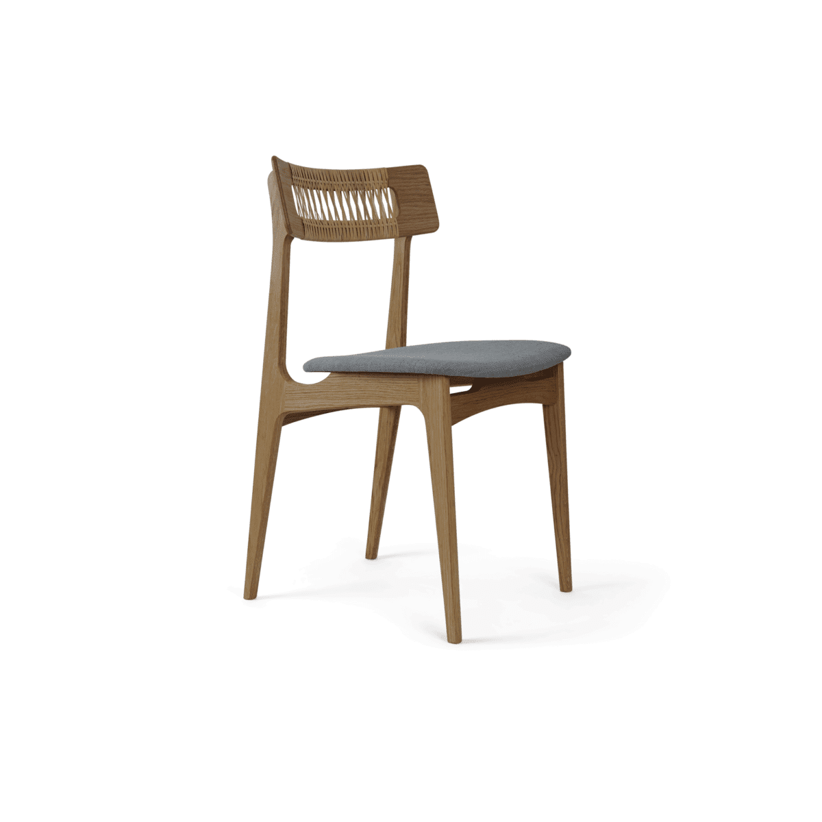 Stol nr. 140 oljet eik