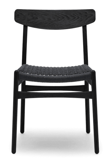 CH23 / svartmalt eik og svart flett