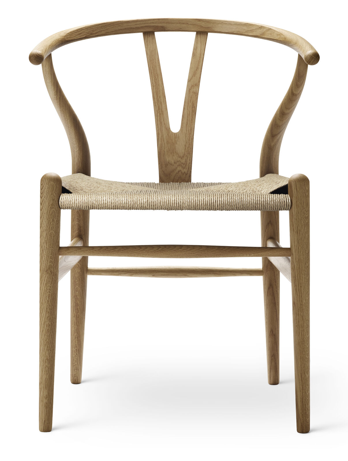 Hans J. Wegner Y-stolen Oljet eik / Naturflett