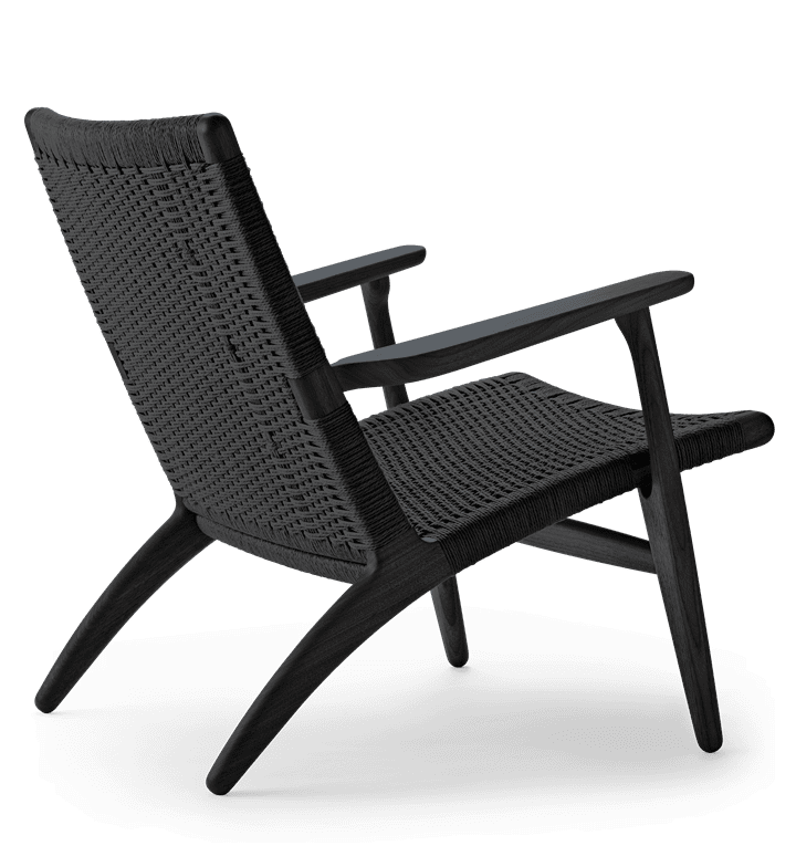 Hans J. Wegner CH25 Sort eik / Sort flett