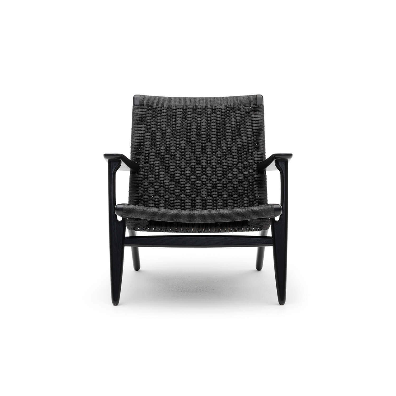 Hans J. Wegner CH25 Sort eik / Sort flett