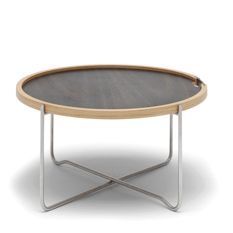 CH417 Bakkebord Hans J. Wegner / Valnøtt / eik