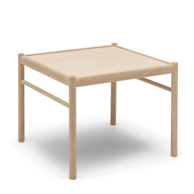 Ole Wanscher Colonial sofabord Hvitoljet eik