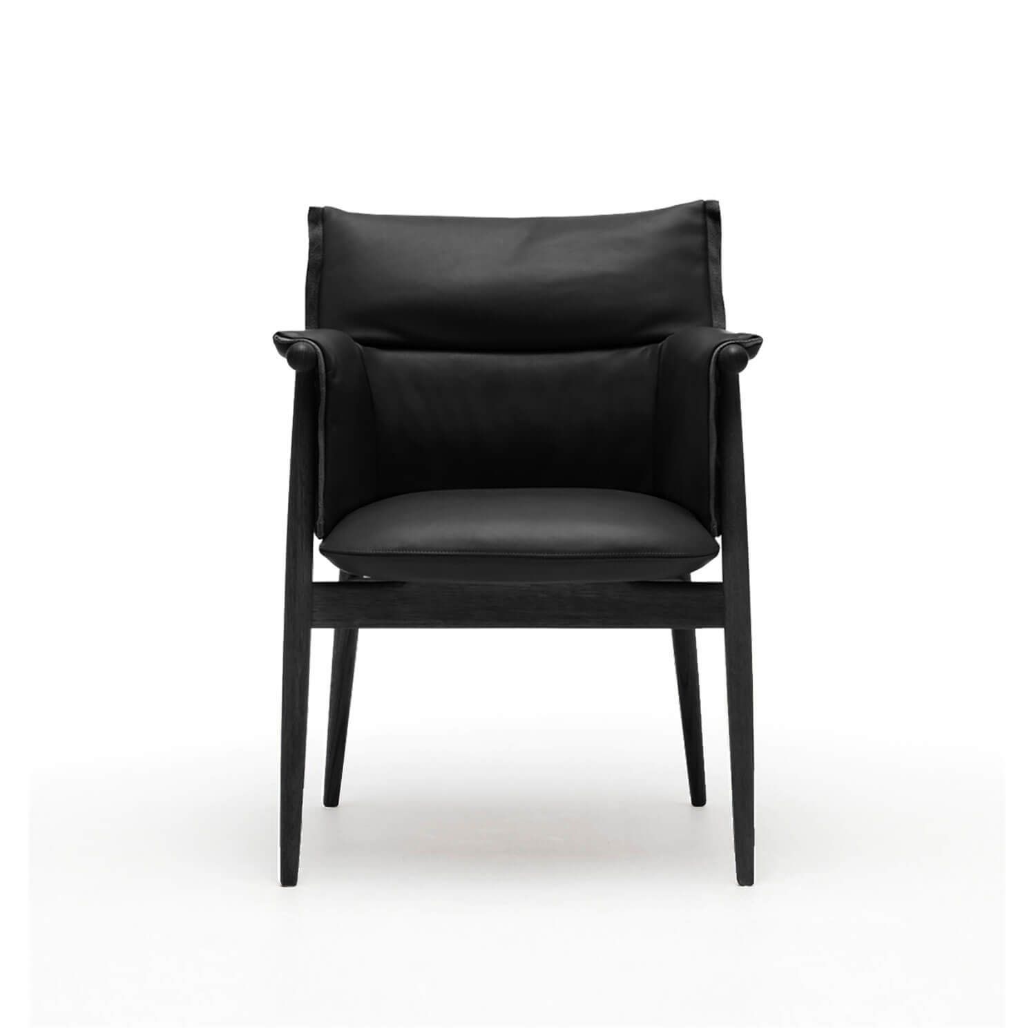 E005 sort eik/sort lær