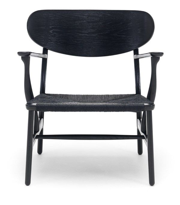 CH22 Hans J. Wegner Sort eik / Sort flett