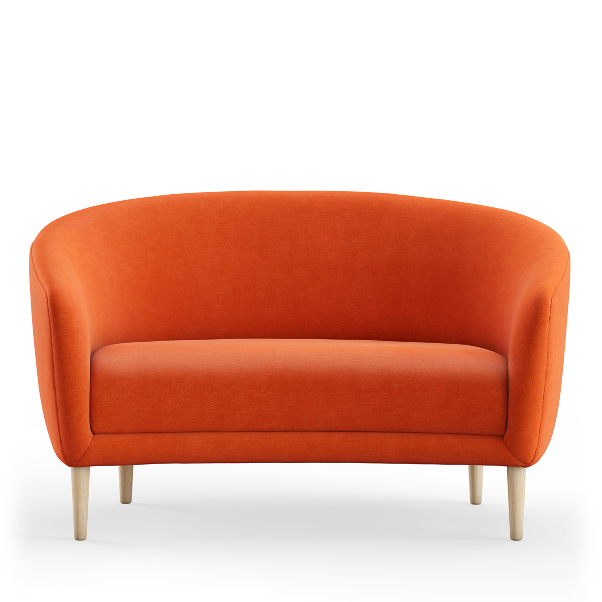 Finn Juhl Lillemor sofa / Pumpkin Spice - Eik