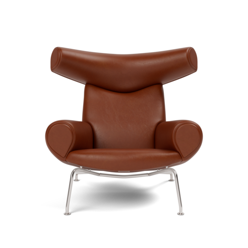 Ox chair  / Russet brown Cera lær 