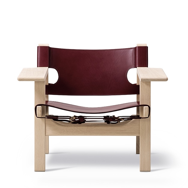 Den Spanske stol / Eksklusiv spesialutgave - Dyp rød