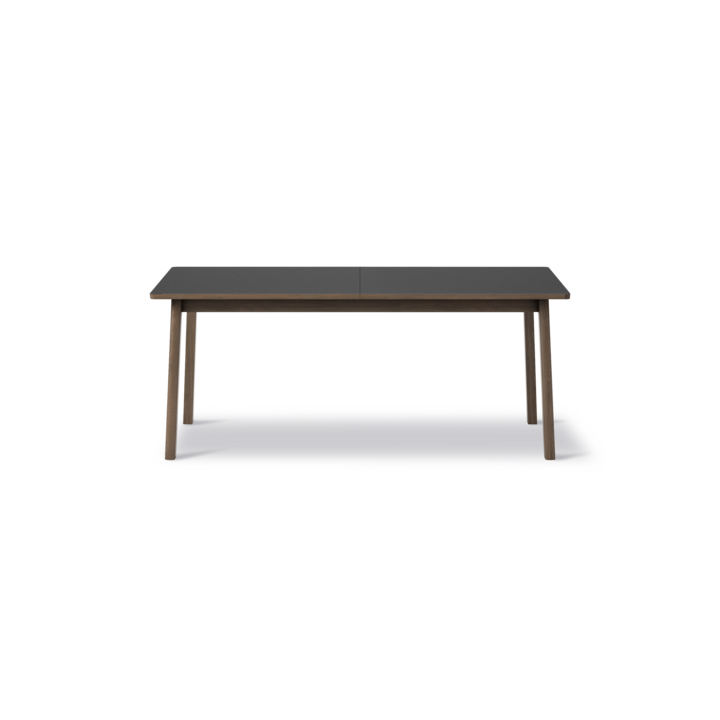 Ana 180-280 / Røkt eik - Sort