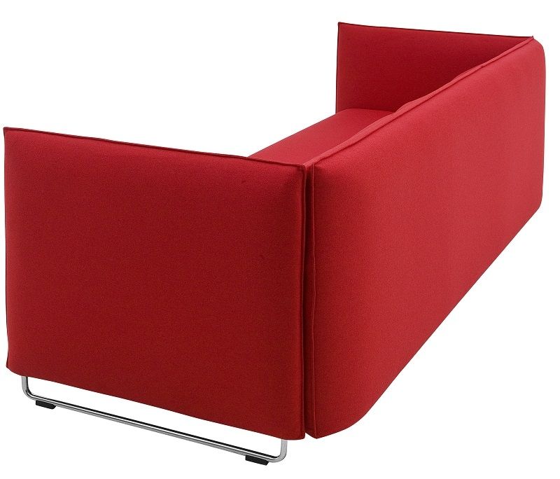 Metro sofa - sovesofa  / Rød