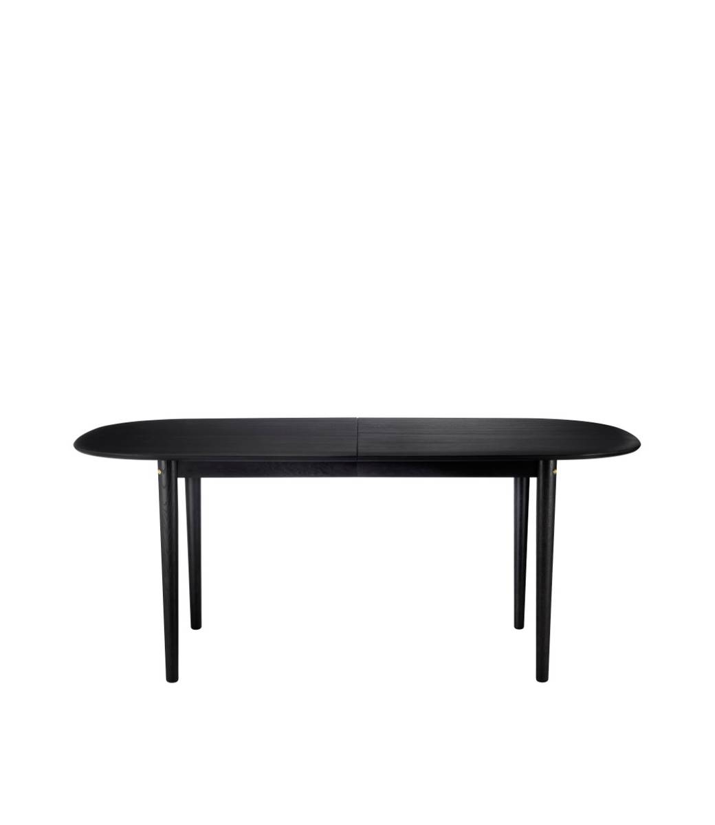 C63E Spisebord / sort malt eik